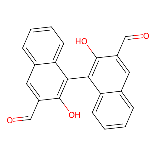 (R)-2, 2'-Dihydroxy-[1, 1'-binaphthalene]-3, 3'-dicarboxaldehyde, min 98%, 100 mg