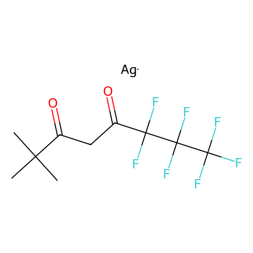 (6, 6, 7, 7, 8, 8, 8-Heptafluoro-2, 2-Dimethyl-3, 5-Octanedionato)Silver, 1 gram