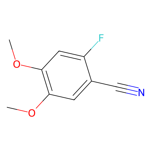 2-Fluoro-4, 5-dimethoxybenzonitrile, min 98% (GC), 1 gram