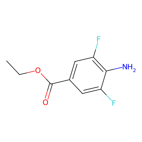 ethyl 4-amino-3, 5-difluorobenzoate, min 97%, 1 gram