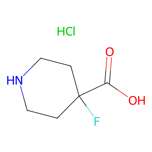 4-Fluoro-4-piperidinecarboxylic acid, HCl, min 97%, 1 gram