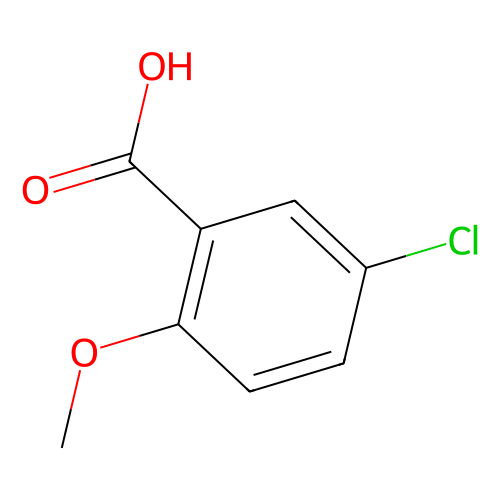 5-Chloro-2-methoxybenzoic acid, min 98%, 100 grams