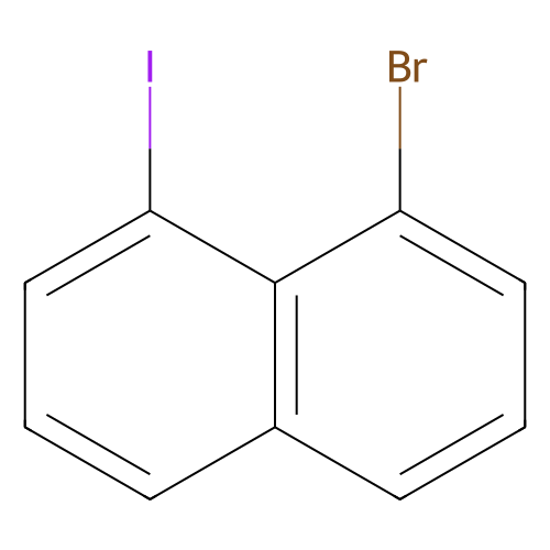 1-Bromo-8-iodonaphthalene, min 98%, 1 gram