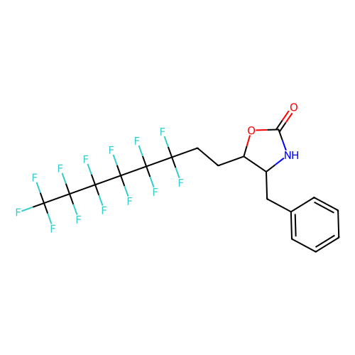 (4S, 5R)-(-)-4-Benzyl-5-(3, 3, 4, 4, 5, 5, 6, 6, 7, 7, 8, 8, 8-tridecafluorooctyl)-2-oxazolidinone, min 99%, 100 mg