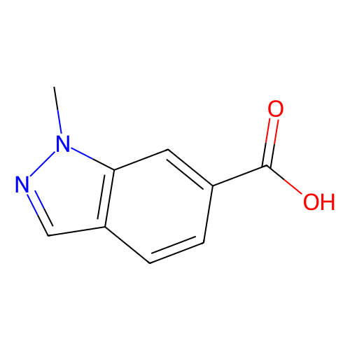 1-methyl-1H-indazole-6-carboxylic acid, min 97%, 1 gram