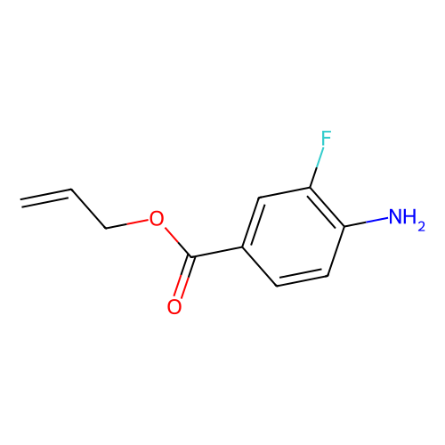 4-Amino-3-fluorobenzoic acid allyl ester, min 95%, 1 gram