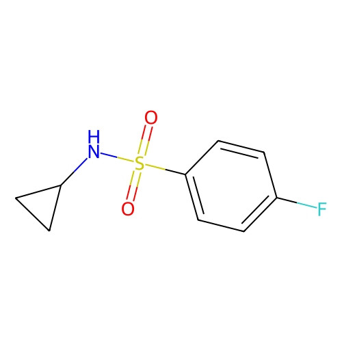 Aladdin Scientific N-Cyclopropyl 4-fluorobenzenesulfonamide, min 98%, 1 gram 