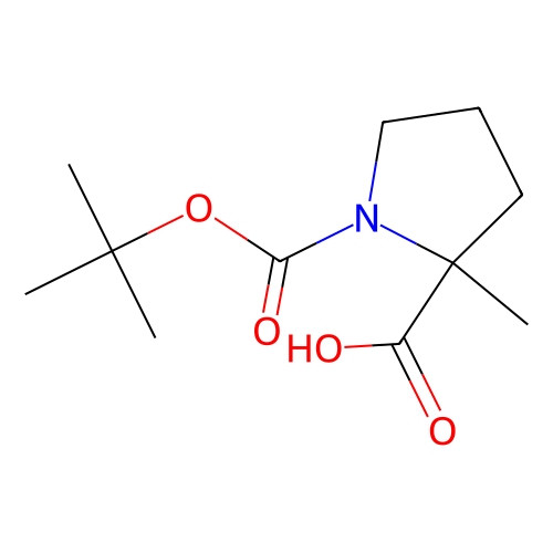 Aladdin Scientific (2R)-1-[(tert-butoxy)carbonyl]-2-methylpyrrolidine-2-carboxylic acid, min 97%, 10 grams 