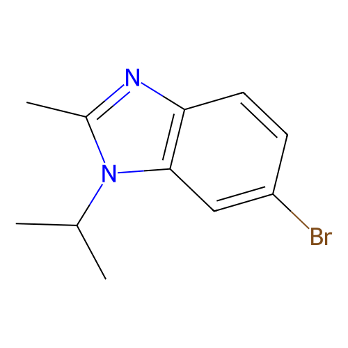 6-Bromo-1-isopropyl-2-methyl-1H-benzo[d]imidazole, min 97%, 100 mg