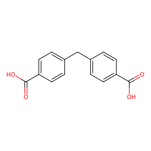 Diphenylmethane-4, 4'-dicarboxylic acid, min 96%, 1 gram