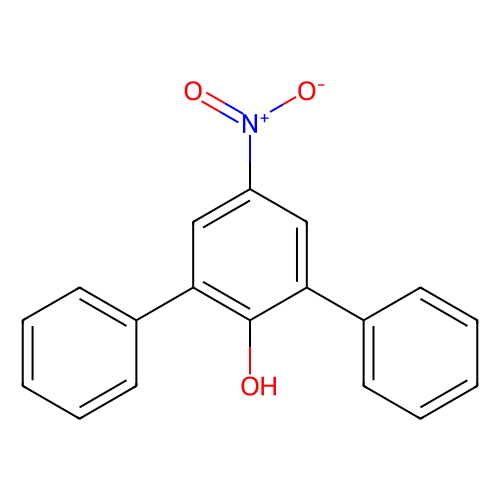 4-Nitro-2, 6-diphenylphenol, min 98% (T), 1 gram