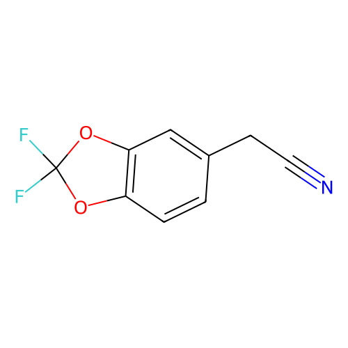 2-(2, 2-difluoro-2H-1, 3-benzodioxol-5-yl)acetonitrile, min 97%, 10 grams
