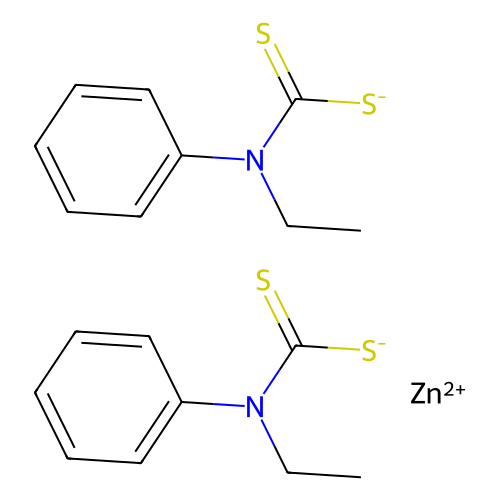 Zinc N-Ethyl-N-phenyldithiocarbamate, min 97%, 100 grams