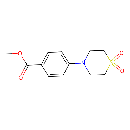 Methyl 4-(1, 1-Dioxothiomorpholino)benzoate, min 98%, 100 mg