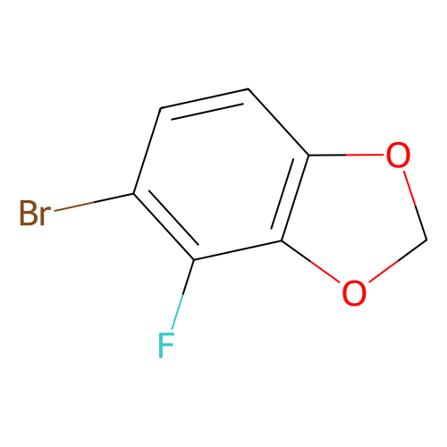5-Bromo-4-fluorobenzo[d][1, 3]dioxole, min 96%, 100 mg