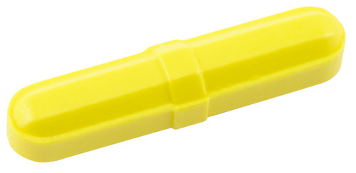 Octagonal Stir Bars, Yellow 5/16 x 1-1/2", pack/12