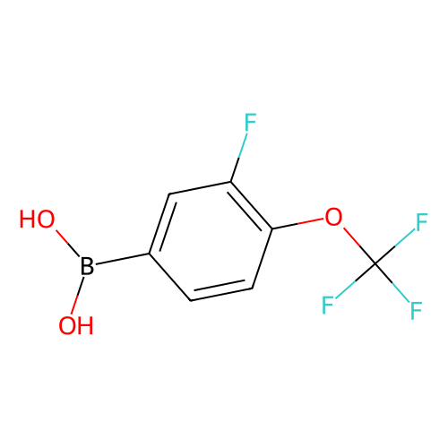 3-Fluoro-4-(trifluoromethoxy)phenylboronic acid, min 96%, 1 gram