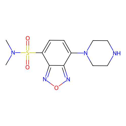DBD-PZ [=4-(N, N-Dimethylaminosulfonyl)-7-piperazino-2, 1, 3-benzoxadiazole] [for HPLC Labeling], min 98% (HPLC), 10 mg