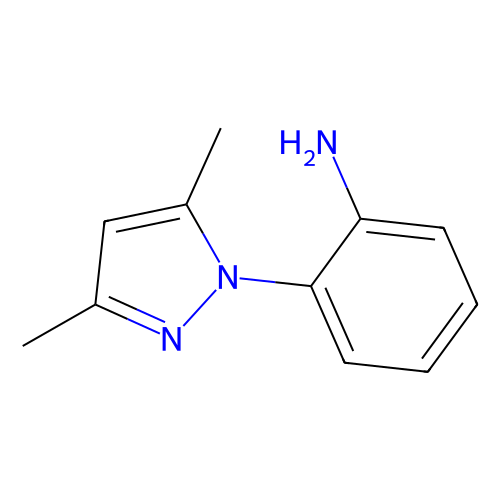 2-(3, 5-Dimethyl-1H-pyrazol-1-yl)aniline, min 95%, 1 gram