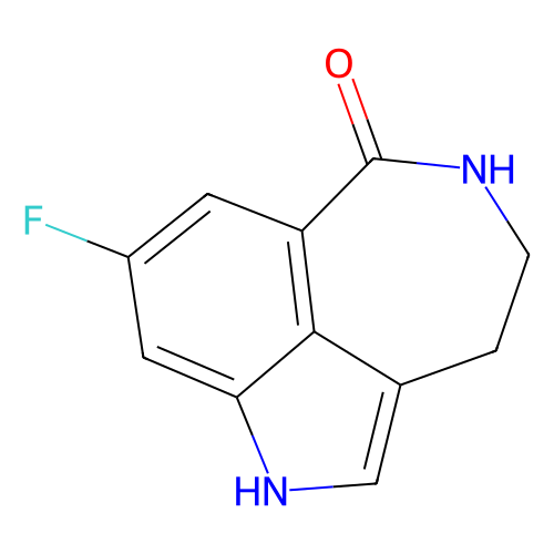6-fluoro-3, 10-diazatricyclo[6.4.1.04, 13]trideca-1, 4(13), 5, 7-tetraen-9-one, min 97%, 1 gram
