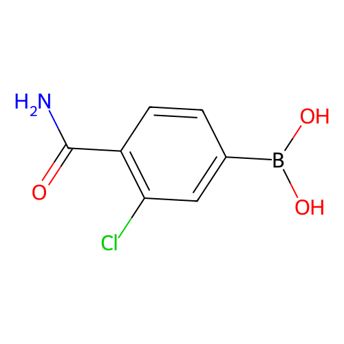 4-Carbamoyl-3-chlorophenylboronic acid, min 97%, 1 gram