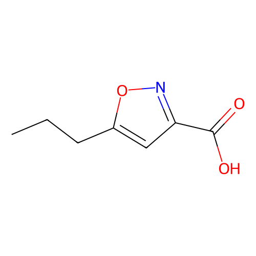5-propylisoxazole-3-carboxylic acid, 100 mg