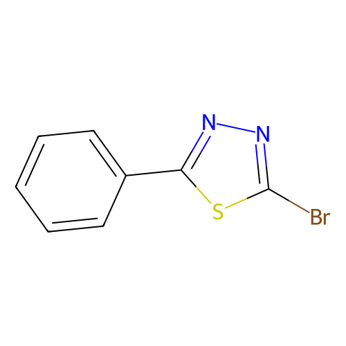 2-Bromo-5-phenyl-1, 3, 4-thiadiazole, min 97%, 1 gram