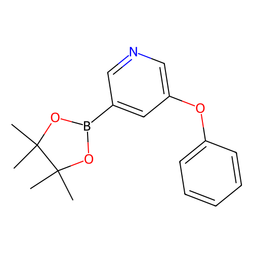 3-Phenoxy-5-(4, 4, 5, 5-tetramethyl-1, 3, 2-dioxaborolan-2-yl)pyridine, min 97%, 250 mg