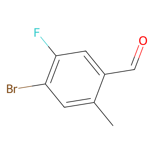 4-Bromo-5-fluoro-2-methylbenzaldehyde, min 98%, 1 gram