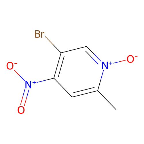 5-bromo-2-methyl-4-nitropyridine-n-oxide, min 97%, 1 gram