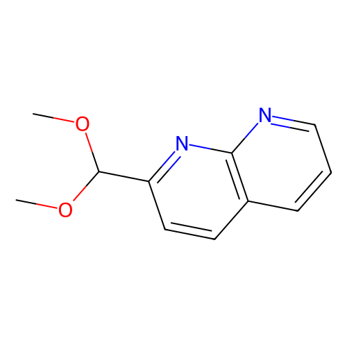 2-Dimethoxymethyl-[1, 8]naphthyridine, min 95%, 1 gram