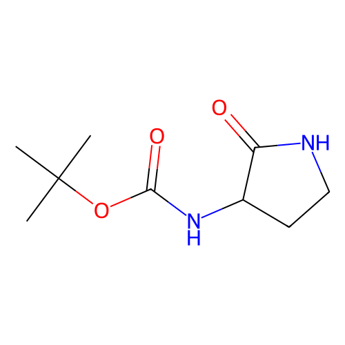 (S)-tert-Butyl (2-oxopyrrolidin-3-yl)carbamate, min 97%, 100 mg