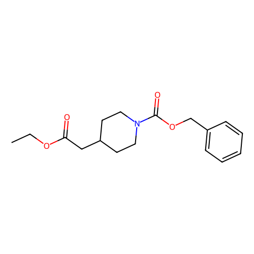 Ethyl n-cbz-4-piperidineacetate, min 95%, 1 gram