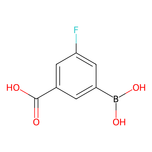 3-Carboxy-5-fluorobenzeneboronic acid(contains Anhydride), min 98%, 1 gram