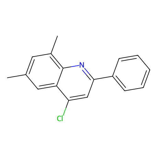 4-Chloro-6, 8-dimethyl-2-phenylquinoline, min 97%, 100 mg