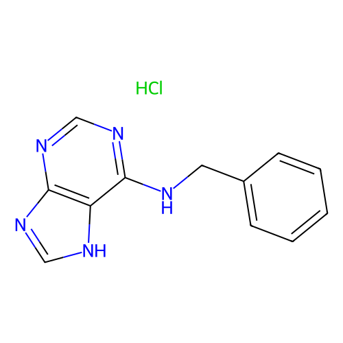 6-Benzylaminopurine hydrochloride, min 98%, 1 gram