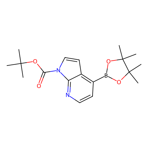 tert-butyl 4-(tetramethyl-1, 3, 2-dioxaborolan-2-yl)-1H-pyrrolo[2, 3-b]pyridine-1-carboxylate, min 97%, 100 mg