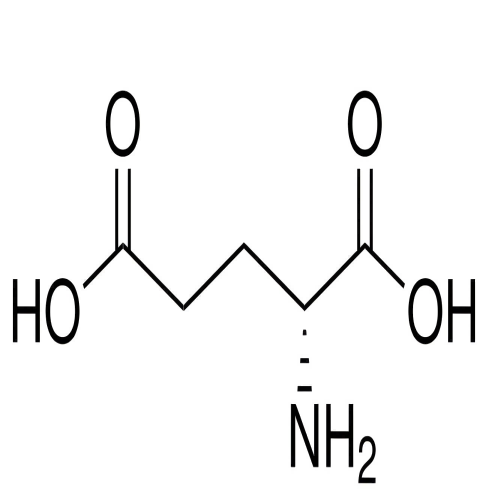 D-Glutamic acid, min 98%, 100 grams