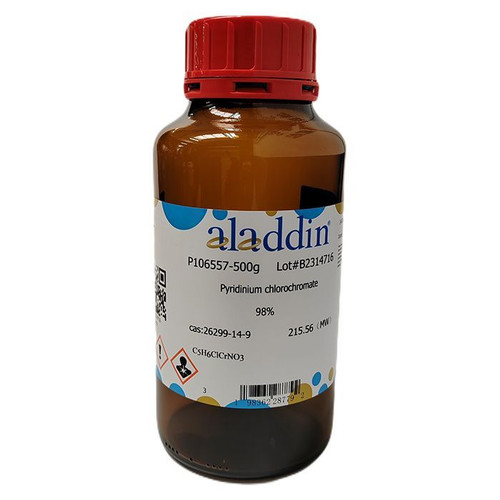 Pyridinium chlorochromate, min 98%, 100 grams