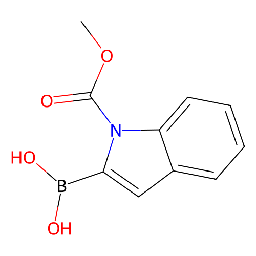 1-(N-Methoxycarbonyl)indole-2-boronic acid, 1 gram