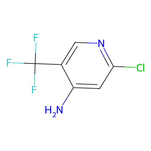 2-chloro-5-(trifluoromethyl)pyridin-4-amine, min 97%, 1 gram