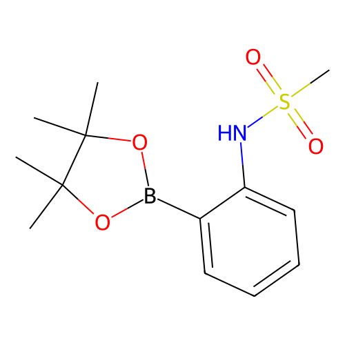 2-(Methanesulfonylamino)phenylboronic acid pinacol ester, min 97%, 1 gram