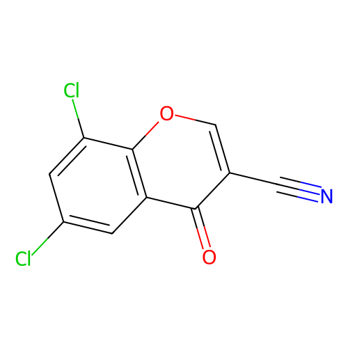 6, 8-Dichlorochromone-3-carbonitrile, min 98% (GC), 1 gram