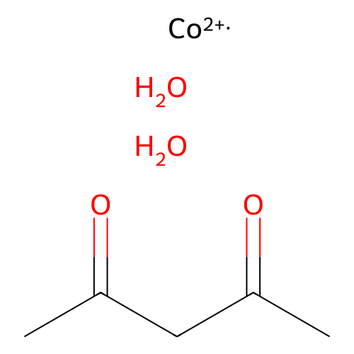 Acetylacetone cobalt(II) dihydrate, min 98%, 100 grams