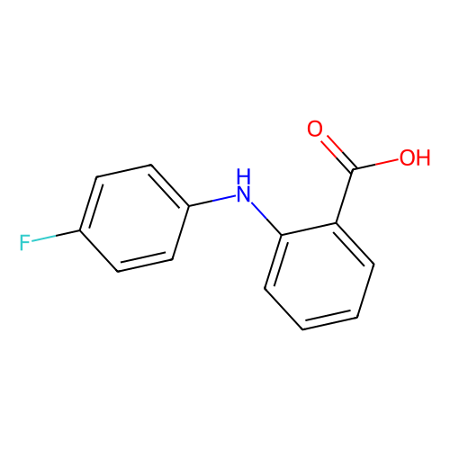 2-((4-Fluorophenyl)amino)benzoic acid, min 95%, 1 gram