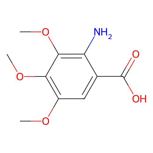 3, 4, 5-trimethoxyanthranilic acid, min 97%, 1 gram