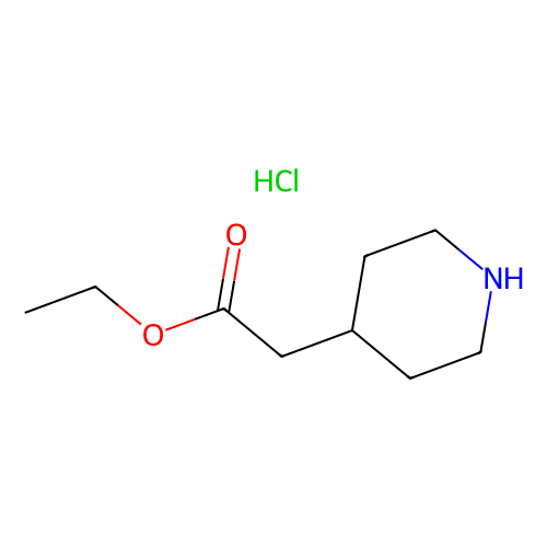 Ethyl 2-(piperidin-4-yl)acetate hydrochloride, min 97%, 1 gram