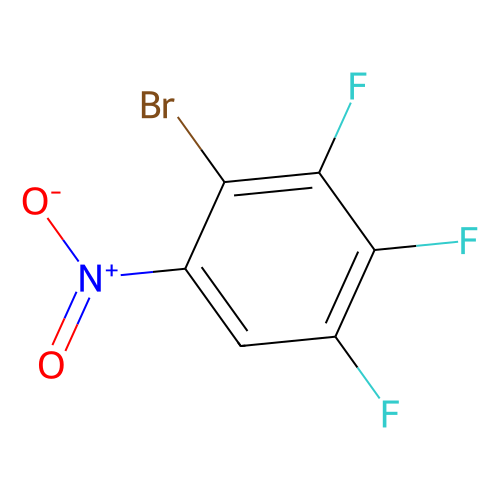 2-Bromo-3, 4, 5-trifluoro-1-nitrobenzene, min 98%, 1 gram