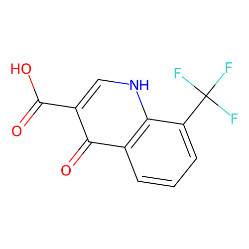 4-Hydroxy-8-(trifluoromethyl)quinoline-3-carboxylic acid, min 98%, 1 gram