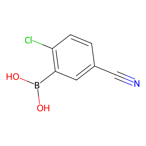 2-Chloro-5-cyanophenylboronic acid, min 98%, 1 gram